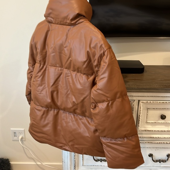 ๐ฝSale๐ฝBagatelle NYC Faux Leather Puffer Jacket - Picture 13 of 15